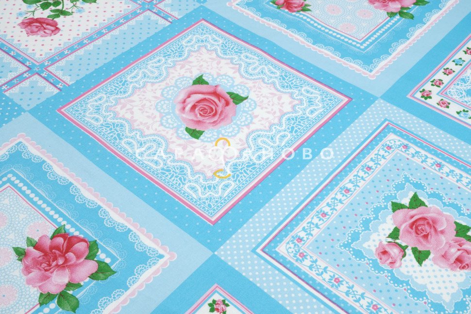 Ткань Ситец платочный 95 см рис 18682 вид 1