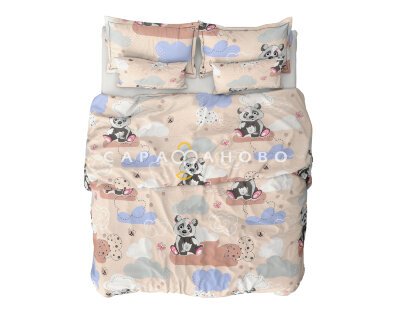 Ткань Бязь 150 см 120 гр рис. 140в1/1 Панды