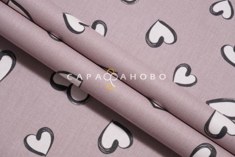 Ткань Перкаль 220 см 125 г "ЭЛИТ" рис 206604 Затаив дыхание 4 (компаньон)