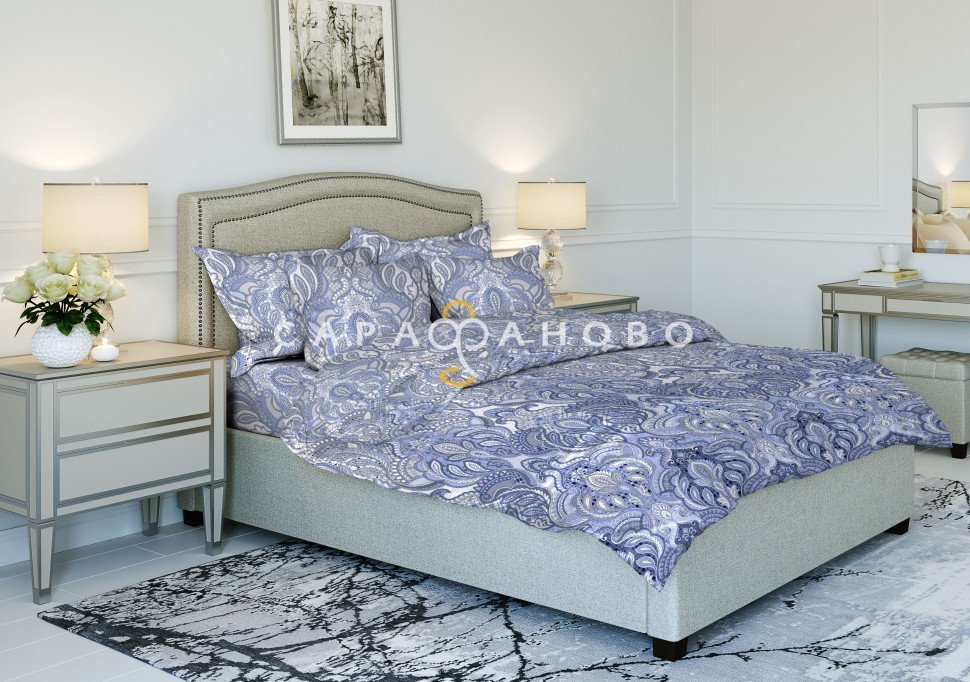 Ткань Бязь 220 см рис. 9240-1