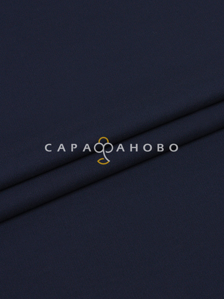 Саржа гладкокрашеная 150 см, 02 Синий 260 +/- 13 г/м2