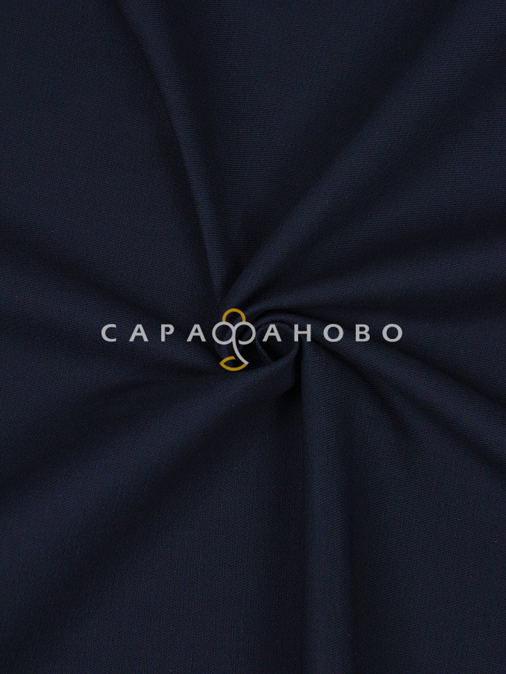 Саржа гладкокрашеная 150 см, 02 Синий 260 +/- 13 г/м2