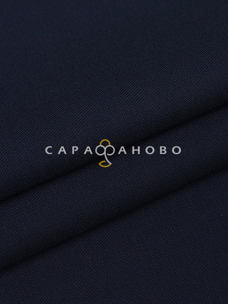 Саржа гладкокрашеная 150 см, 02 Синий 260 +/- 13 г/м2