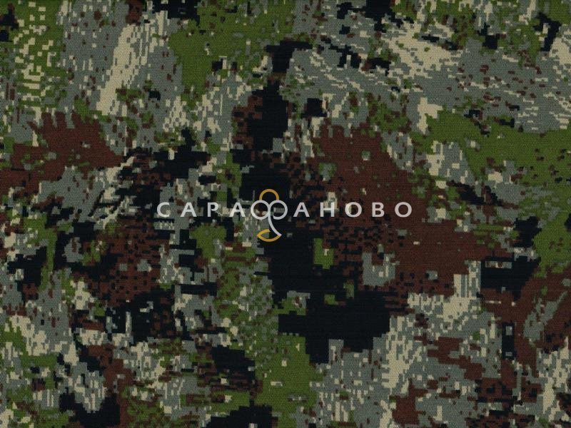 Ткань Грета 150 см Зеленая сетка ВО