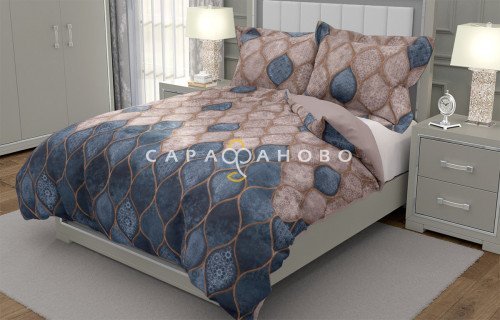 Ткань Бязь Премиум 220 см 6887-1 Гарсия