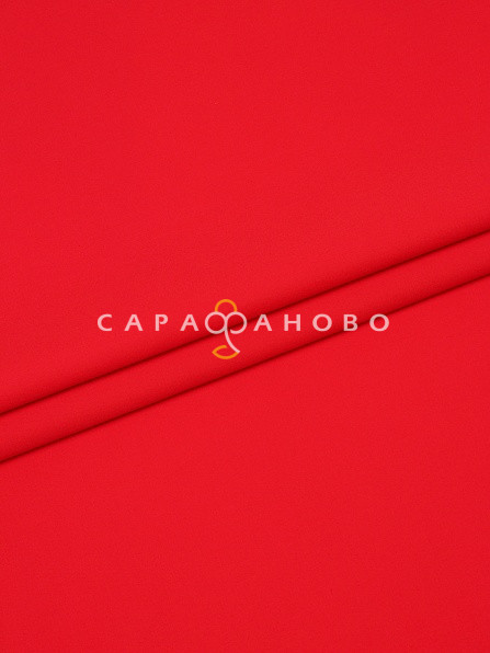 Саржа гладкокрашеная 150 см, 032 Красный 260 +/- 13 г/м2