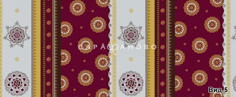 Бязь набивная 150 см 100 гр. рис 252 вид 5