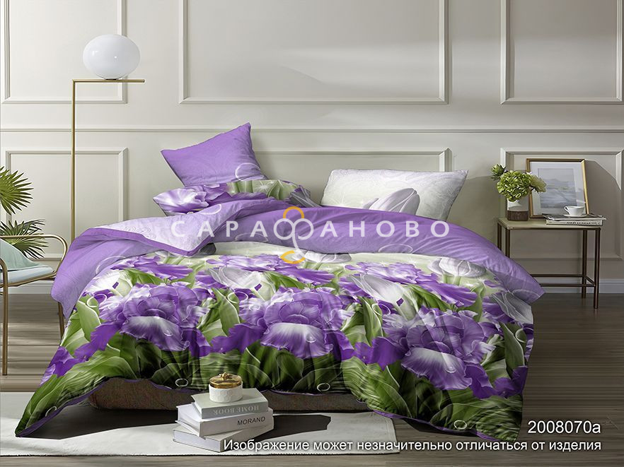 Ткань Бязь 220 см 120 гр Акварель рис 2008070