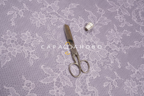 Ткань Сатин 220 см "Княгиня" рис 11467-1