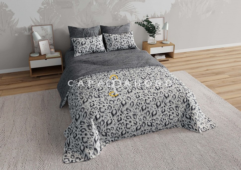 Ткань Перкаль 220 см рис. Саванна 1 (компаньон)