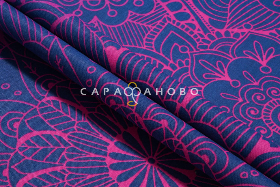Ткань Бязь 220 см рис. 12492-1 Энигма