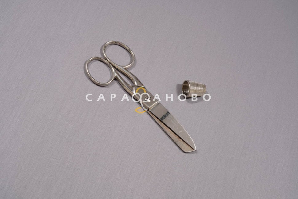 Ткань Сатин 220 см рис. 70100-1 Графит