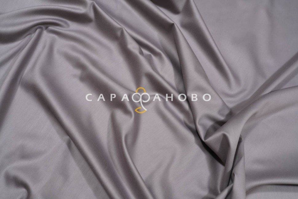 Ткань Сатин 220 см рис. 70100-1 Графит