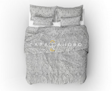 Ткань Бязь 220 см 140 гр рис. 187в8 Дамаск