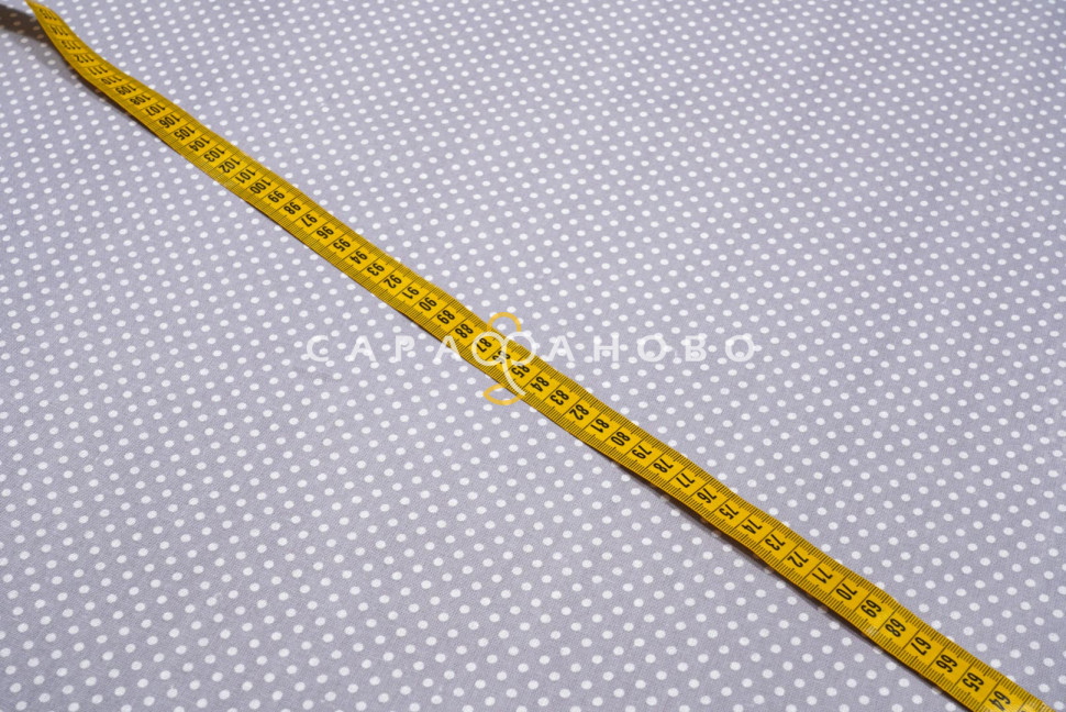 Ткань Бязь 150 см 120 гр Мелкий горошек 1590-17