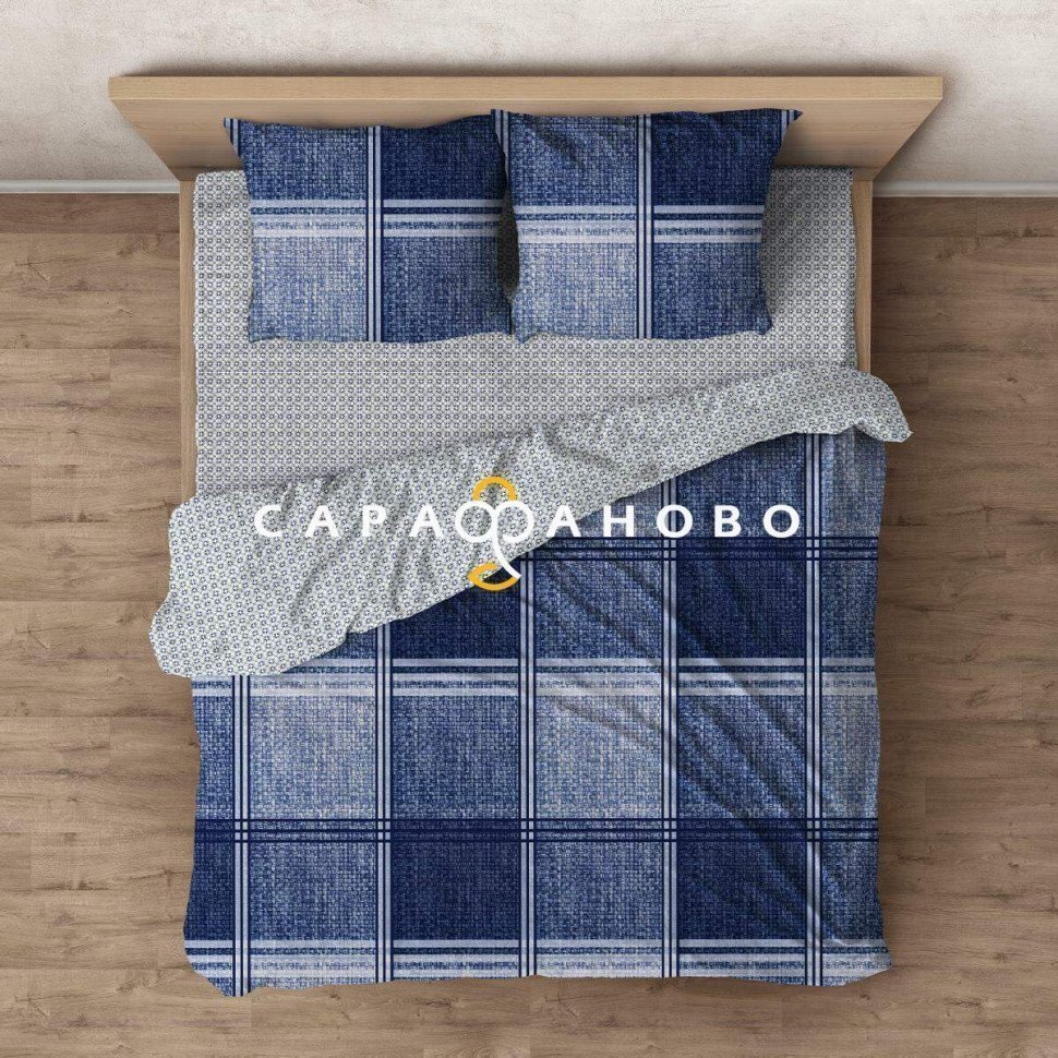 Ткань Бязь Комфорт 220 см рис 15923 вид 1 Tweed основа