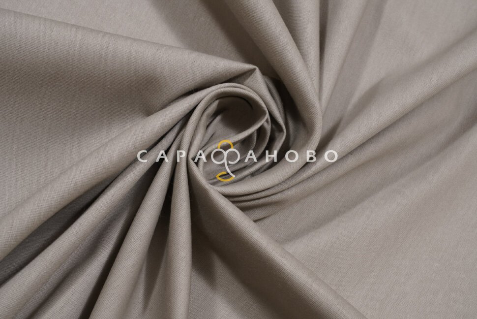 Ткань Поплин 150 см гл/кр лен 1Ф