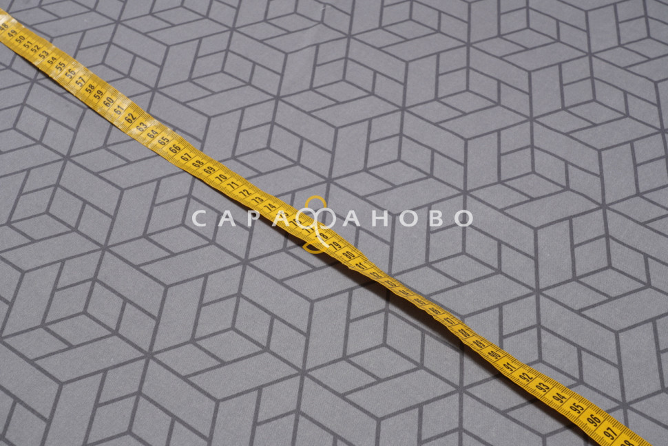 Ткань Поплин 220 см рис 71099 Орнамент (компаньон)