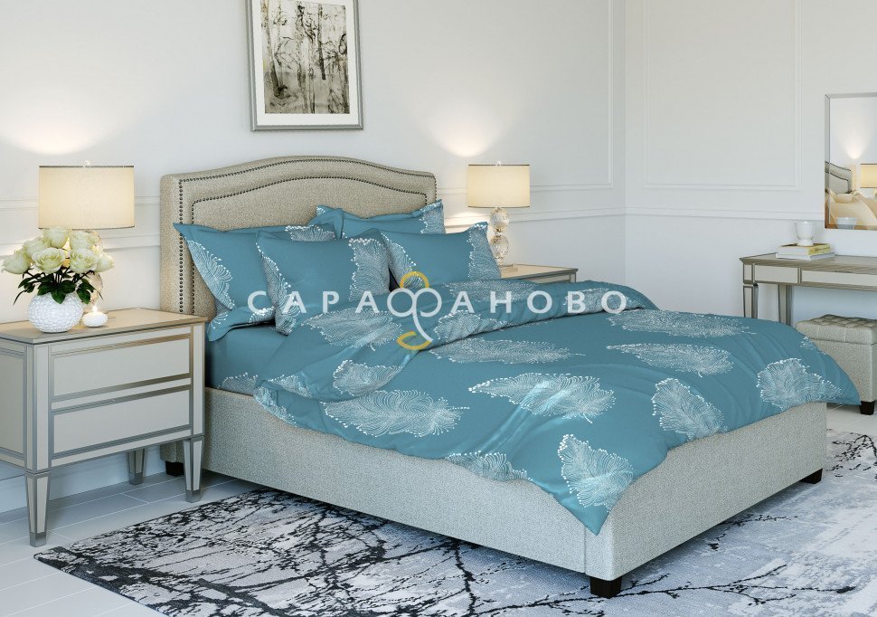 Ткань Бязь 220 см рис. 9050-2