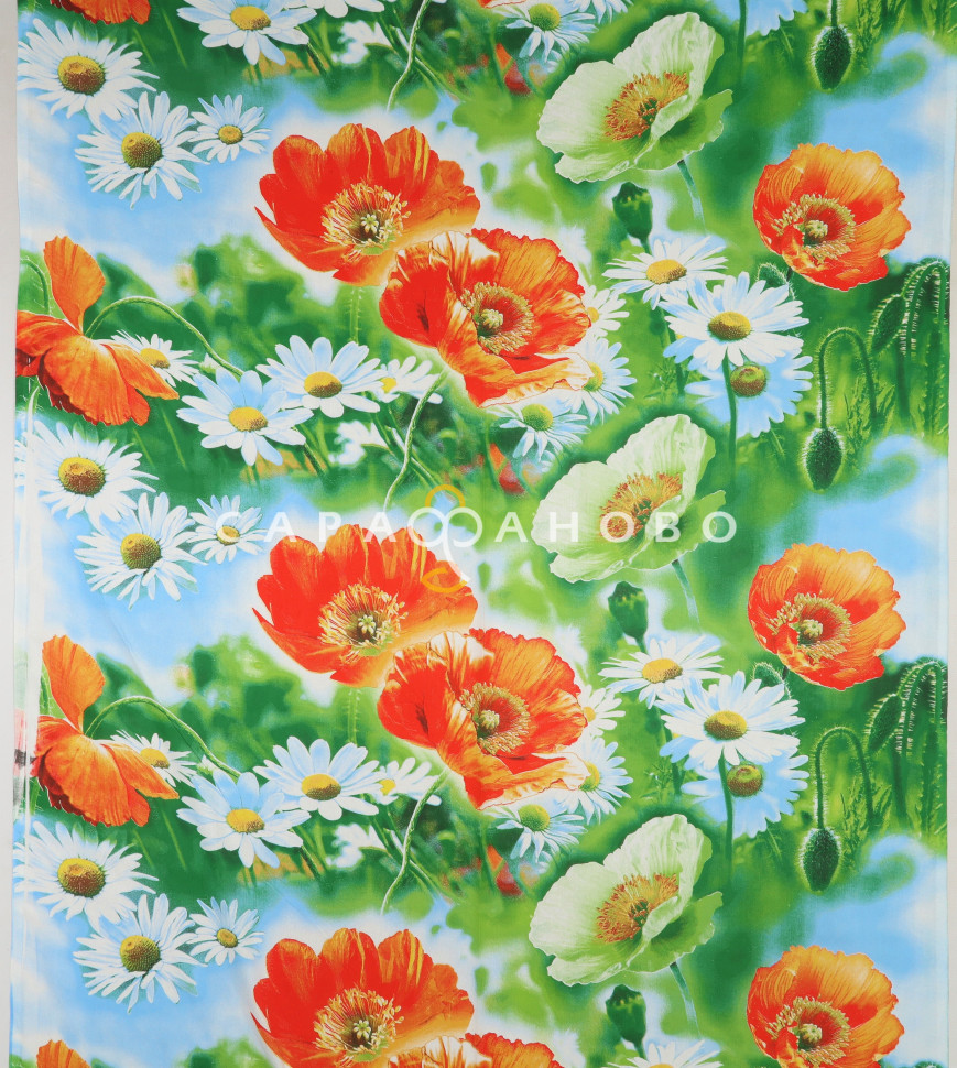 Ткань бязь 150 см рис 2135