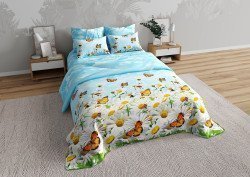 Ткань Перкаль 220 см рис. Ромашковое поле (компаньон)