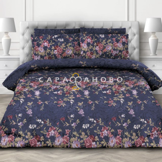 Ткань Бязь Премиум 220 см Paradise Gardens "Бархат" рис 6494 вид 1