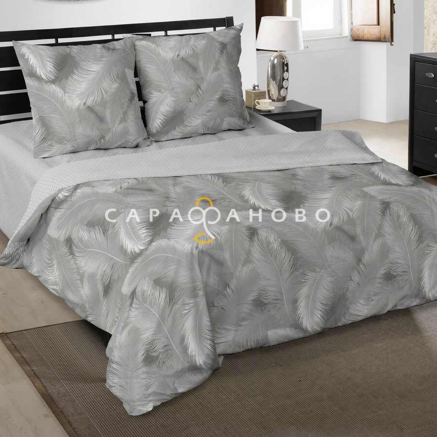 Ткань Бязь 220 см 120 гр рис Дуновение Комп. 13595-1