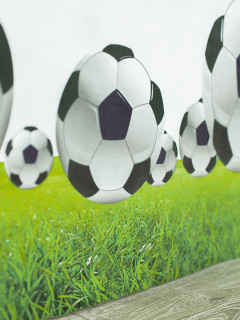Печать сатен FB Football-blk/300 P Pech