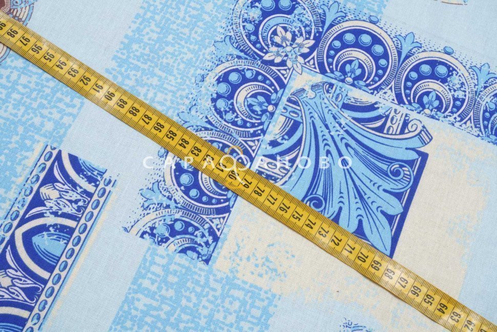 Ткань Бязь 150 см рис. Арабески вид 4