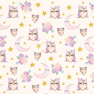 Бортики в кроватку Juno 13232-1 Cute owls