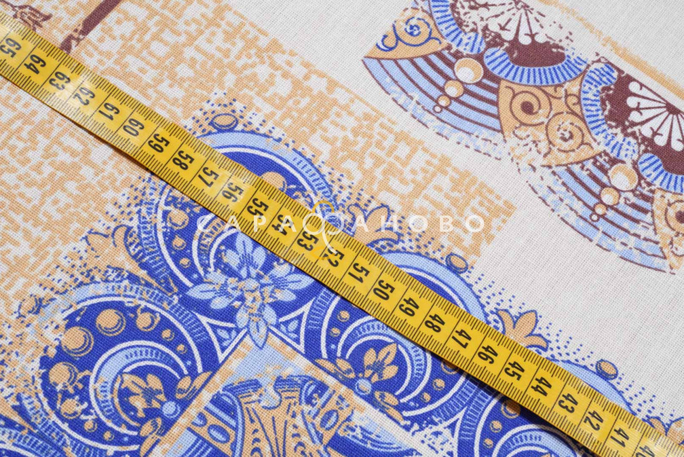 Ткань Бязь 150 см 105 гр рис. 7в1/1 Арабески