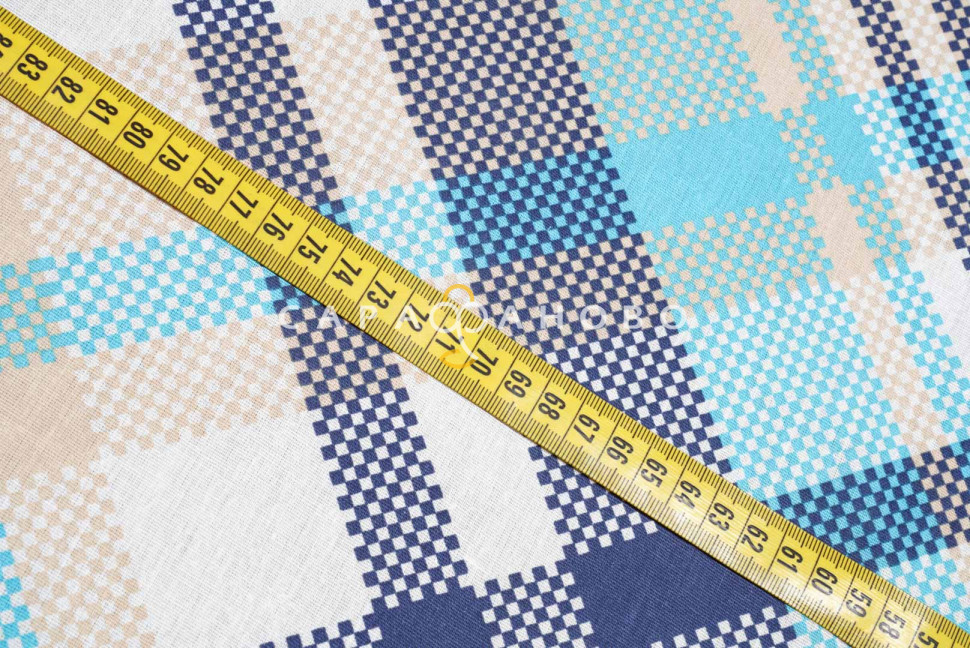 Ткань Бязь 220 см 140 гр рис. 167в4/1 Лондон