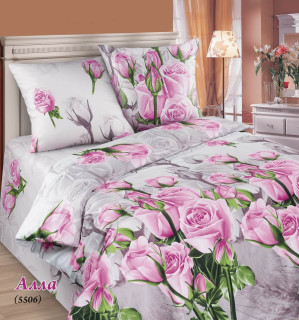 Ткань поплин 220 см 115гр рис. Алла 25506