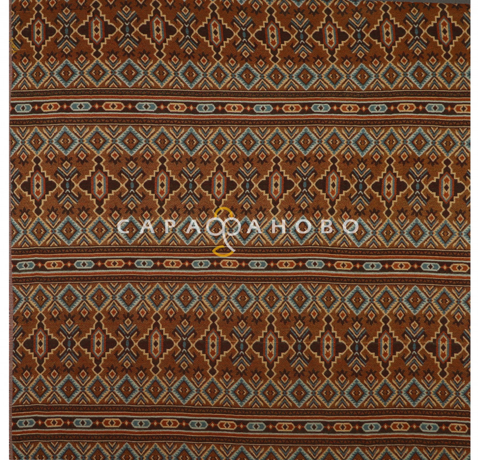 Ткань Гобелен жаккард 150 см рис KS29
