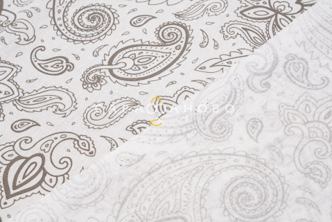 Ткань Бязь 150 см 120 гр рис.117в9/3 Восточные огурцы