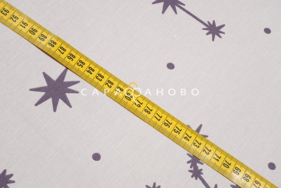 Ткань Перкаль 220 см рис. 301-1 Зодиак (компаньон)